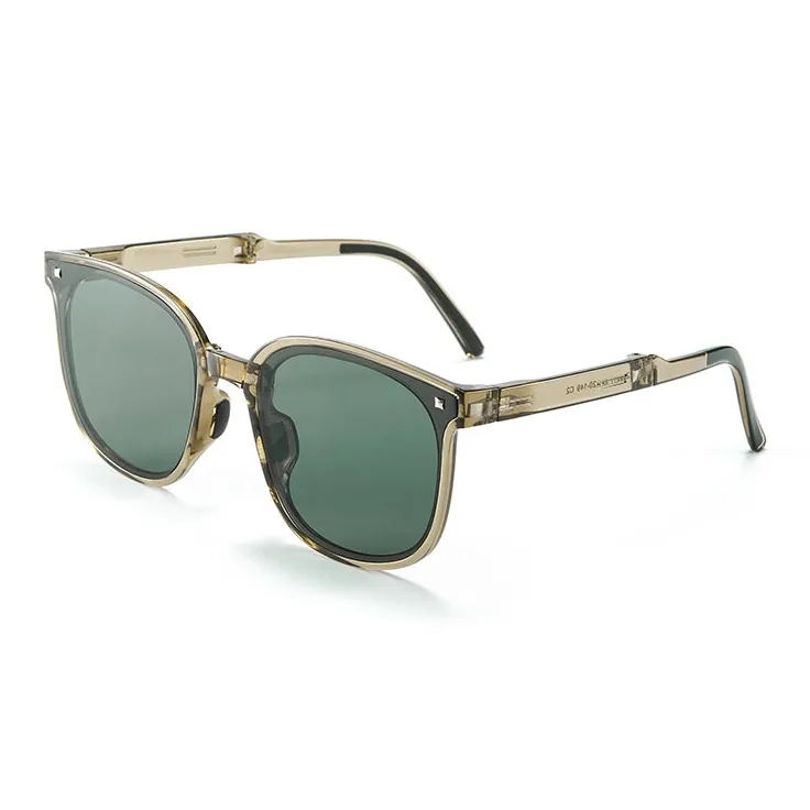 LASHION TR/Memory Plastic Square Sunglasses Unisex-4