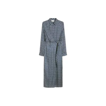 I BLUES Long Sleeved Dress Women's Blue