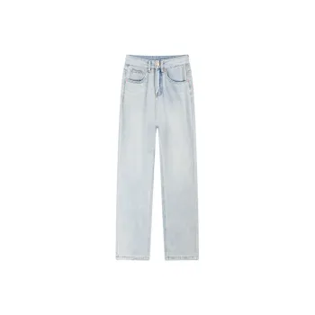 MINCOCROSEPEPPAR Jeans Women's Light Blue, Not Ripped
