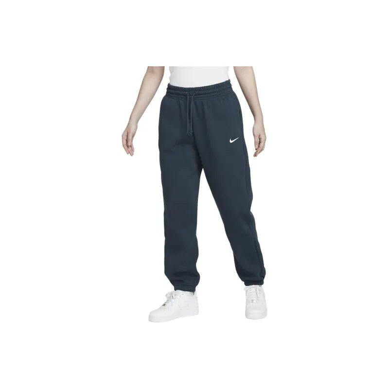 Nike Sportswear Phoenix Fleece Knitted Sweatpants Women's Arsenal Dark Sea Blue-0