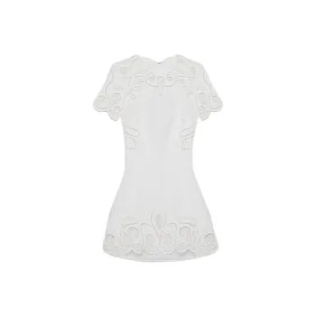 JONATHAN SIMKHAI Embroidered Mini Dress