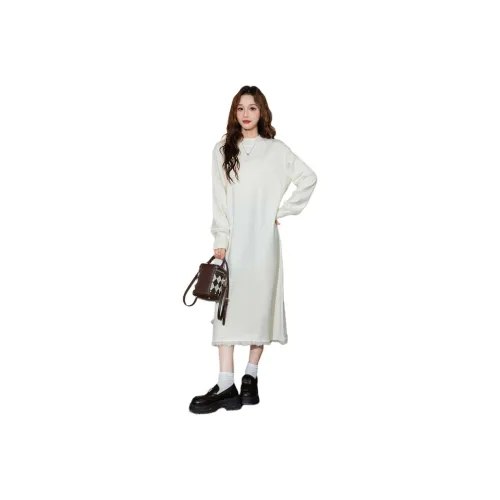 Tonlion Long Sleeved Dresses Women's