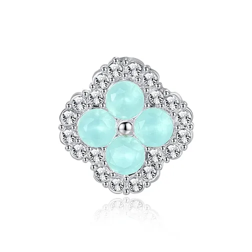 Asia Star Titanium Steel Stud Earrings Women's-7
