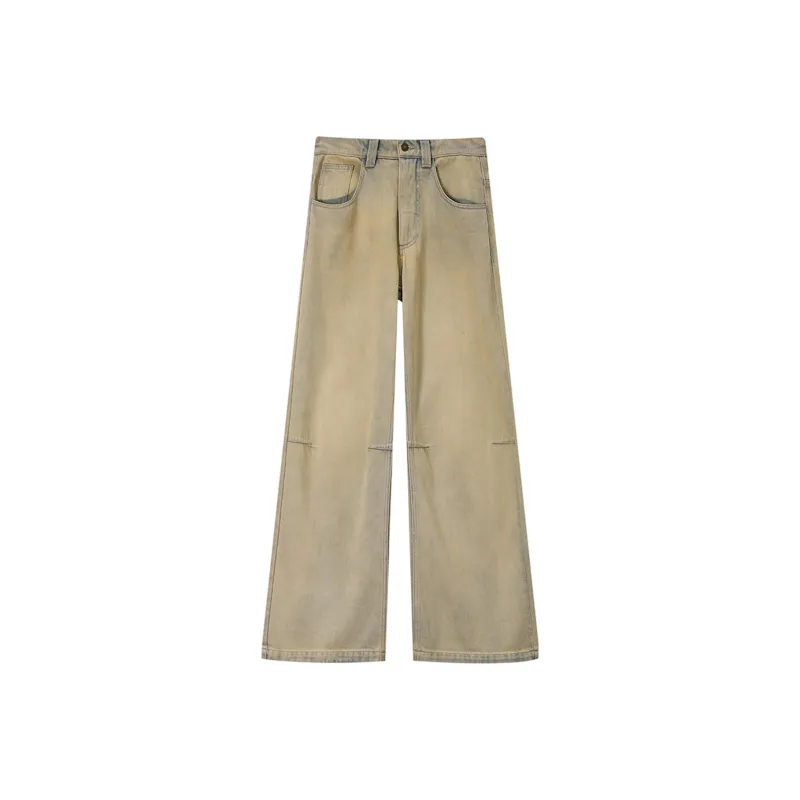 SOLWEIGE Jeans Women's Yellow Mud-0