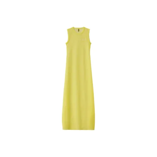 Onitsuka Tiger Sleeveless Dress Women's Yellow