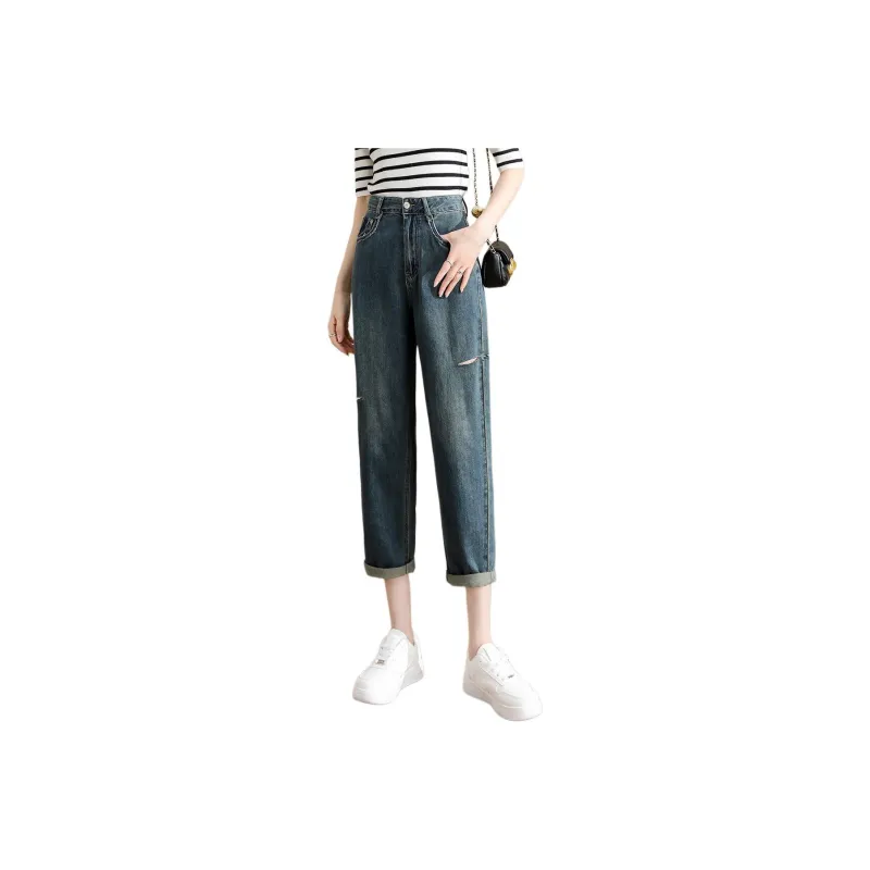 TERRE BLEUE Jeans Women's Blue-0