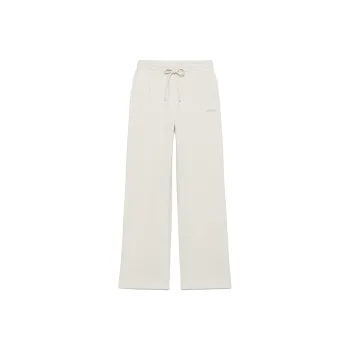 ARITZIA Sweatfleece Cozy Fleece Boyfriend Basic Wide Sweatpant Knitted Sports Pants Women's Matte Pearl/Matte Pearl