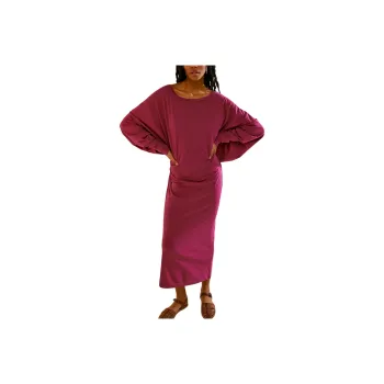 FREE PEOPLE Lifestyle Maxi Dress Long-Sleeved Dresses Women's Baton Rouge