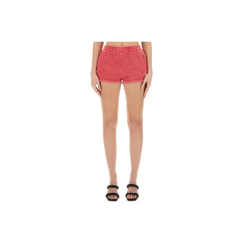 Alexander Wang Logo embroidered Track Shorts-0