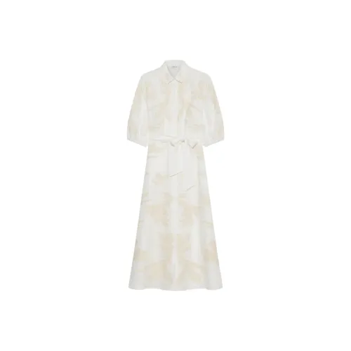 Marella Short Sleeved Dress Women's White