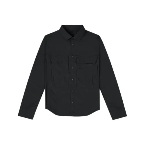 HOTSUIT SS25 Shirt Men's Mineral Black