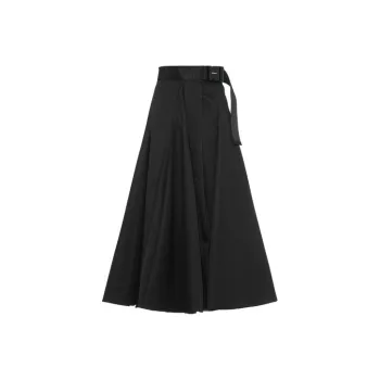 PRADA Casual Long Skirts Women's Black