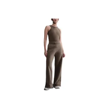 Nike Sportswear Phoenix FleeceSwoosh Knitted Sports Pants Women's Mink Brown