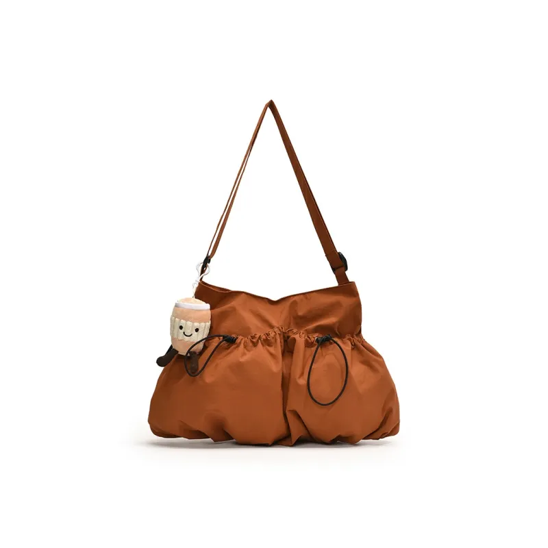 Yalu Nylon Fabric Crossbody Bag, Shoulder Bag Regular Unisex Multicolor-12