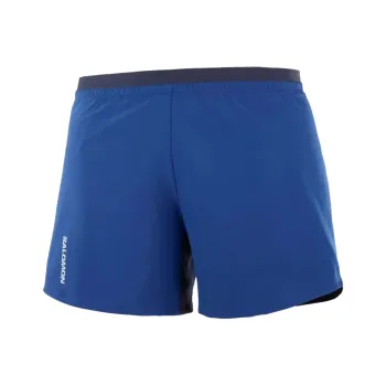 SALOMON CROSS 5' Casual Shorts Women's Marine Blue