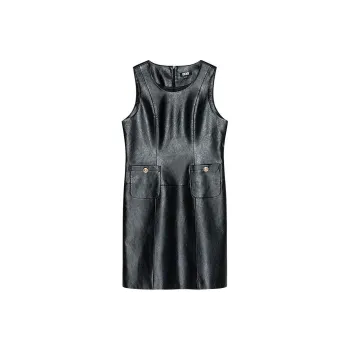 DKNY Sleeveless Dress Women's Black