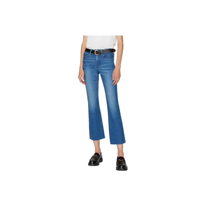 FRAME Le Crop Mini Bootcut Jeans-0