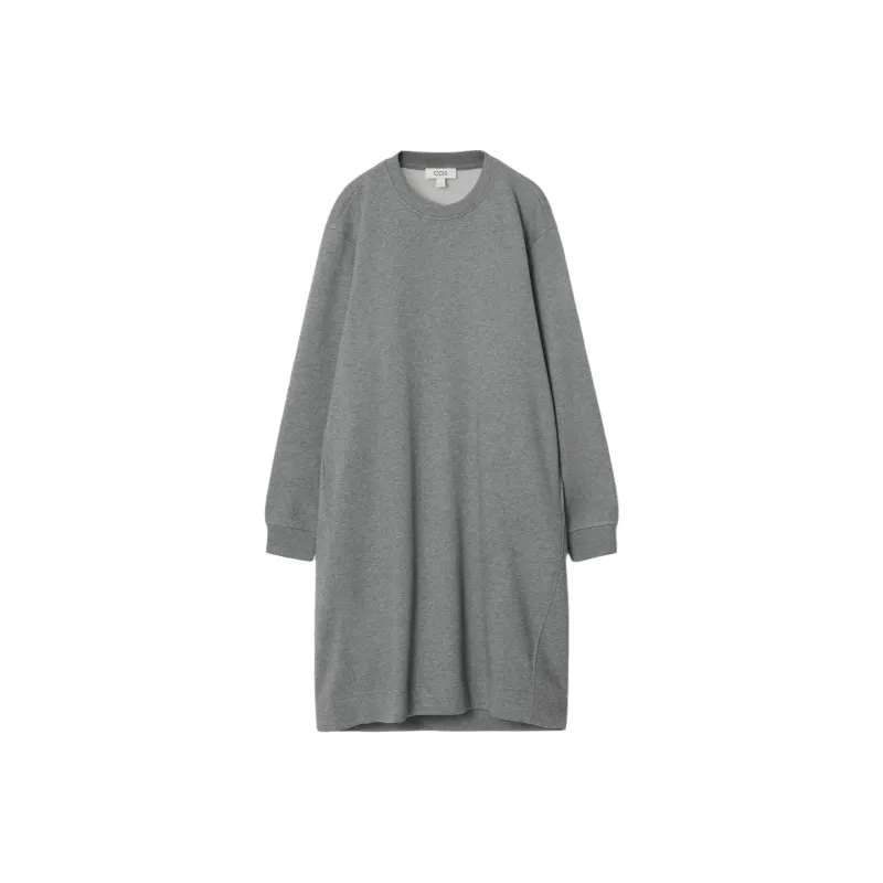 COS Long Sleeved Dresses Women's Gray-0