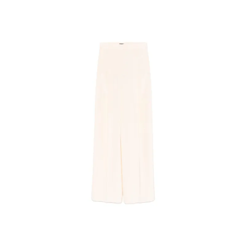 MaxMara Crepe De Chine Trousers-0