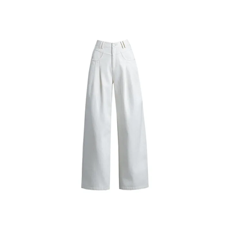 You Cow Me Pants Jeans Women's Ecru-0