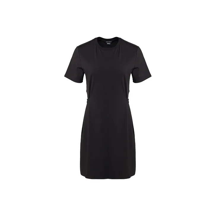 URBAN REVIVO Long Sleeved Dresses Women's Black-0