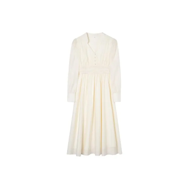 ITIB X IEM Co-brand Long-Sleeved Dresses Women's-0