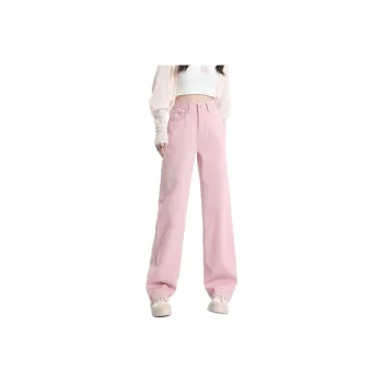 KULAIYA Jeans Women's Pink