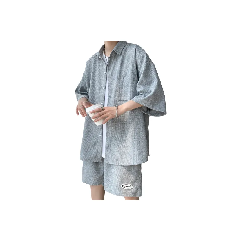 ZWWWZ Shirt Matching Set Unisex-6