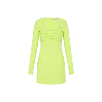 Rebecca Vallance Aria Draped detail Mini Dress