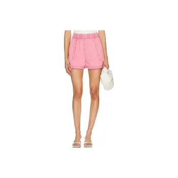 FREE PEOPLE Casual Shorts Women's Pink
