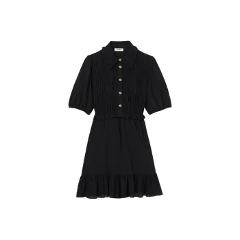 Sandro Short-sleeve Shirt Dress