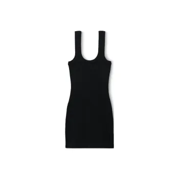 Alexander Wang Logo Embossed Mini Tank Dress
