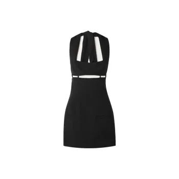 Jacquemus Sleeveless Dresses Women's Black