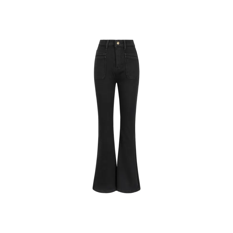 UPNANAWANG Jeans Women's Black-0