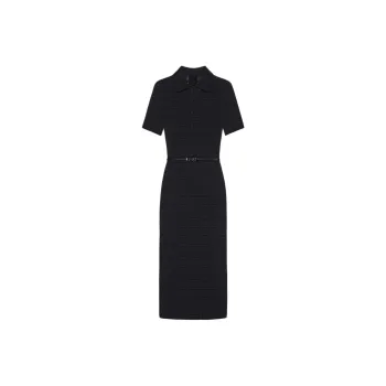 GIVENCHY FW24 Short Sleeved Dress Women's Black