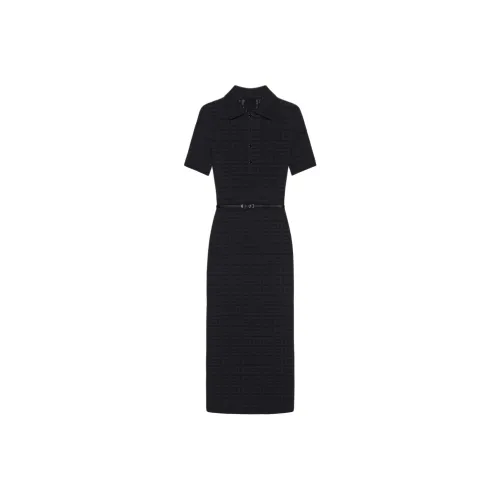 GIVENCHY FW24 Short Sleeved Dress Women's Black