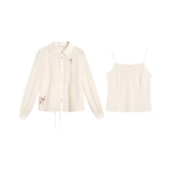 ZIHAN Casual Suit Women's Clear Jade White