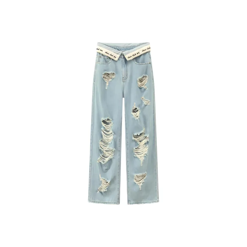 CHUU Jeans Women's Light Denim Blue-0