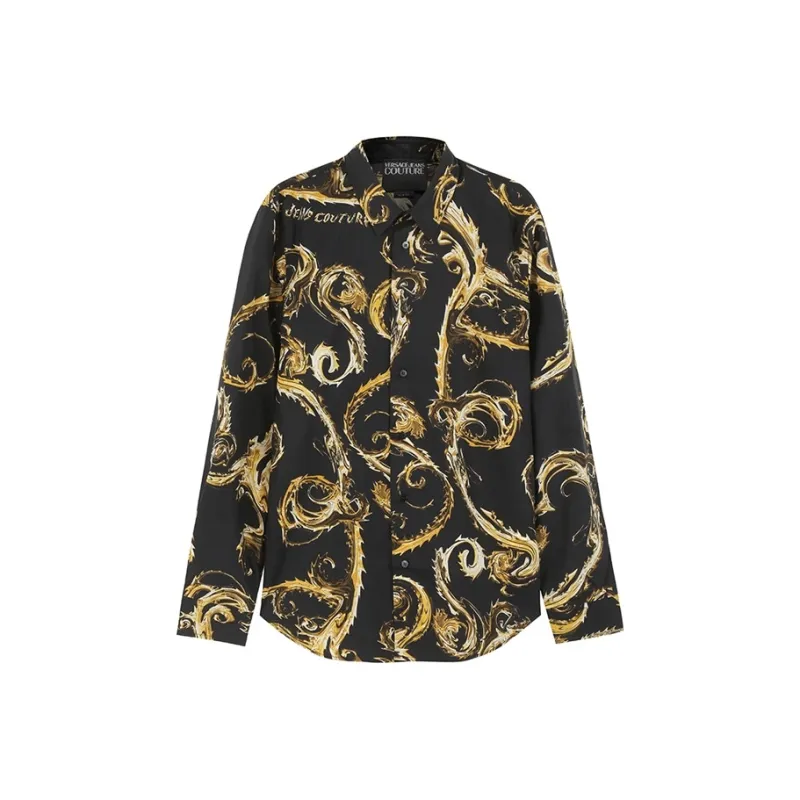VERSACE JEANS COUTURE Watercolor Couture print Shirt-0