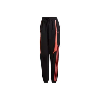 Adidas Originals TRACK PANT Knitted Sweatpants Women's Black/Orange Red