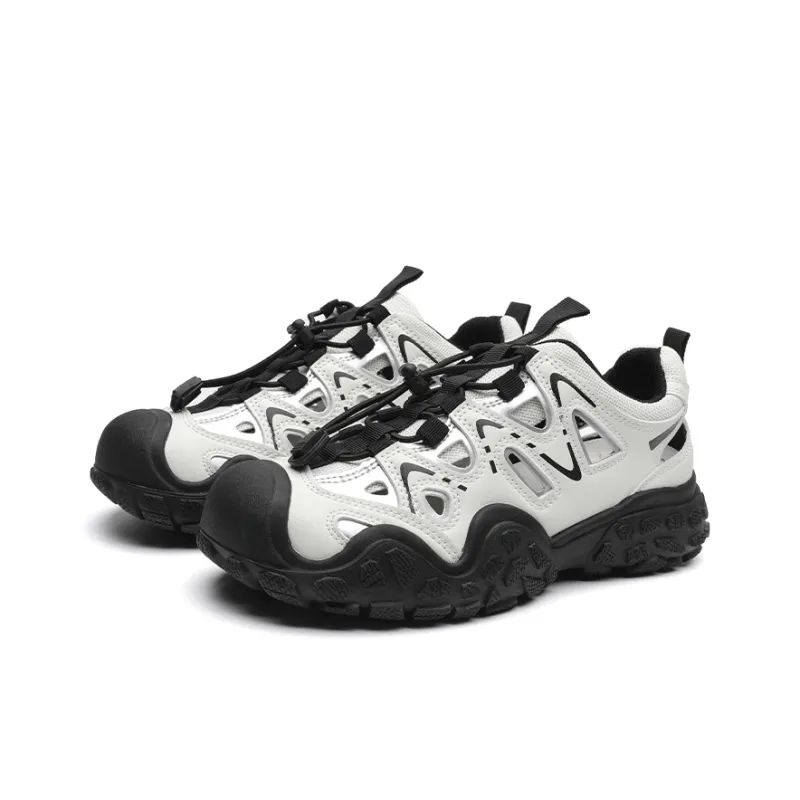 ABIDJAN Perforated Slip Resistant, Abrasion Resistant, Breathable, Lightweight Low Top Hiking Shoes Women's-15