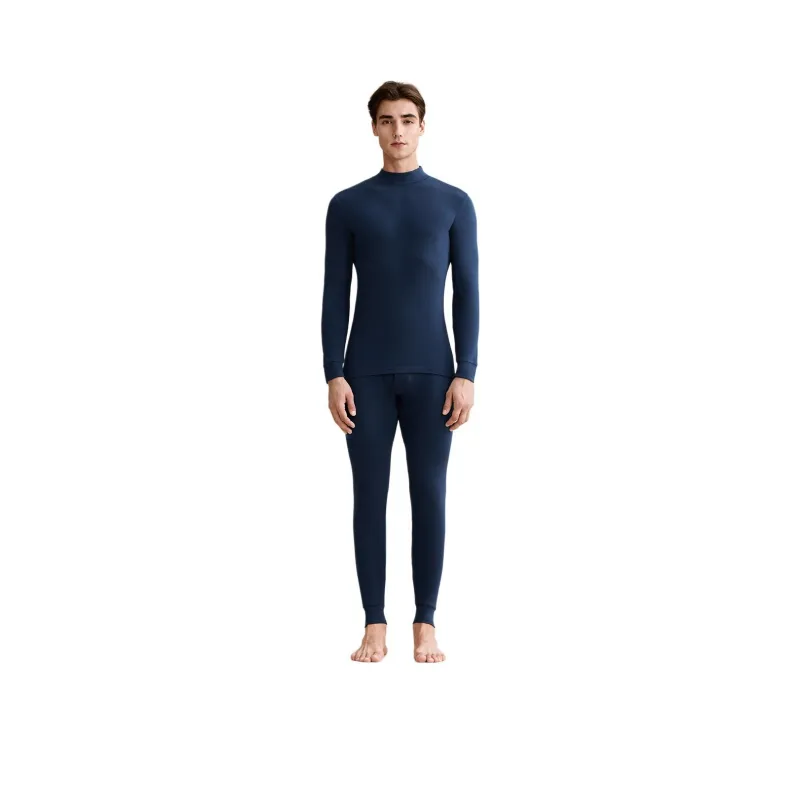 Red bean Men Thermal Sets-2