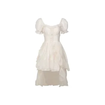PAIN OR PLEASURE Short Sleeved Dress Women's Image Color