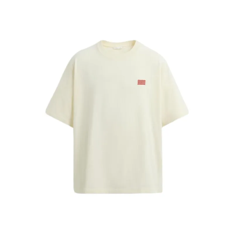 ZARA T Shirts Men Vanilla-0