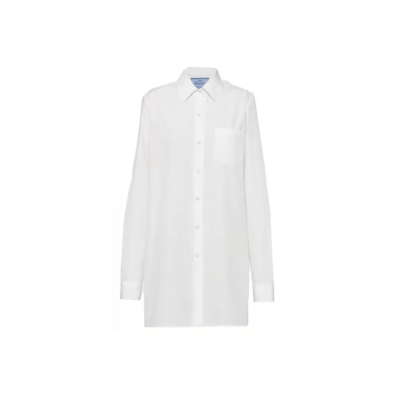PRADA Cotton Shirt Minidress-0