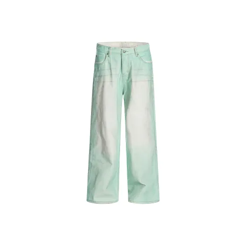 BEAR UNION Jeans Unisex Glow In The Dark Green