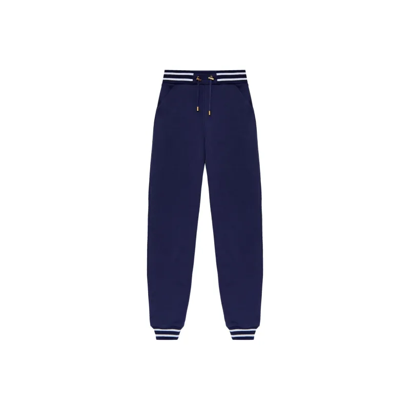 BALMAIN Logo Detailed Drawstring Sweatpants-0