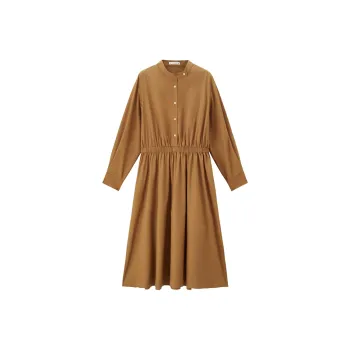 UNIQLO Long Sleeved Dresses Women's Earthy Orange