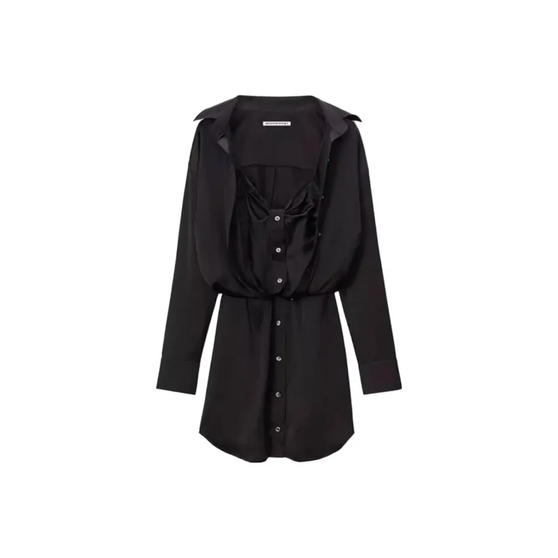 Alexander Wang Lace Trim Layered Dress-0