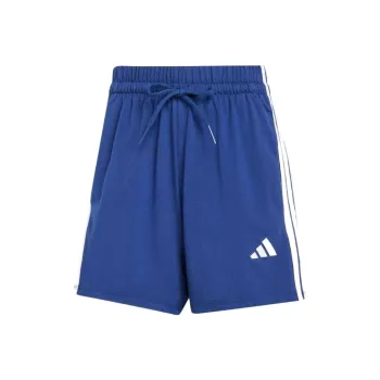 Adidas Women's Essentials 3 Stripes Cotton Shorts Dark Blue/White